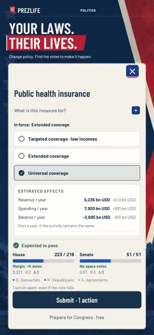 PrezLife screenshot 2