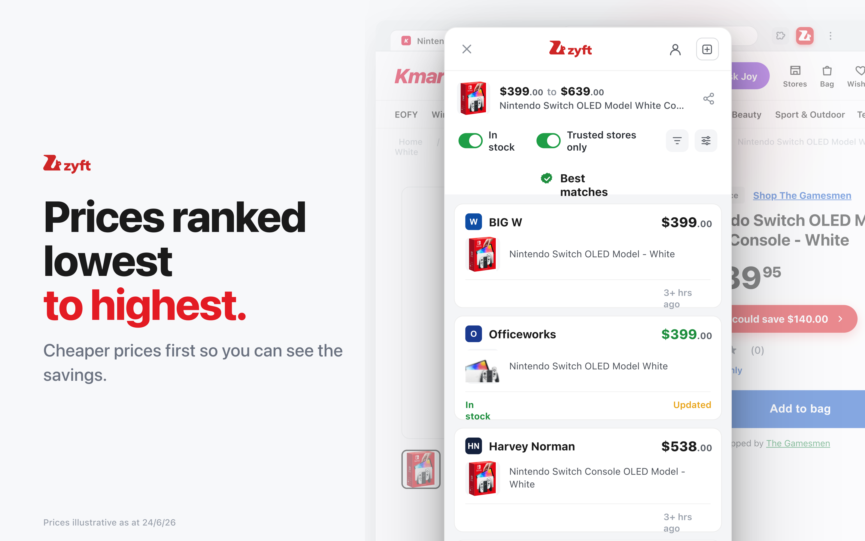 Zyft: Compare Prices & Save screenshot 13