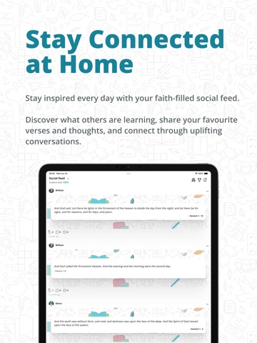 Hooked on Scriptures iPad screenshot
