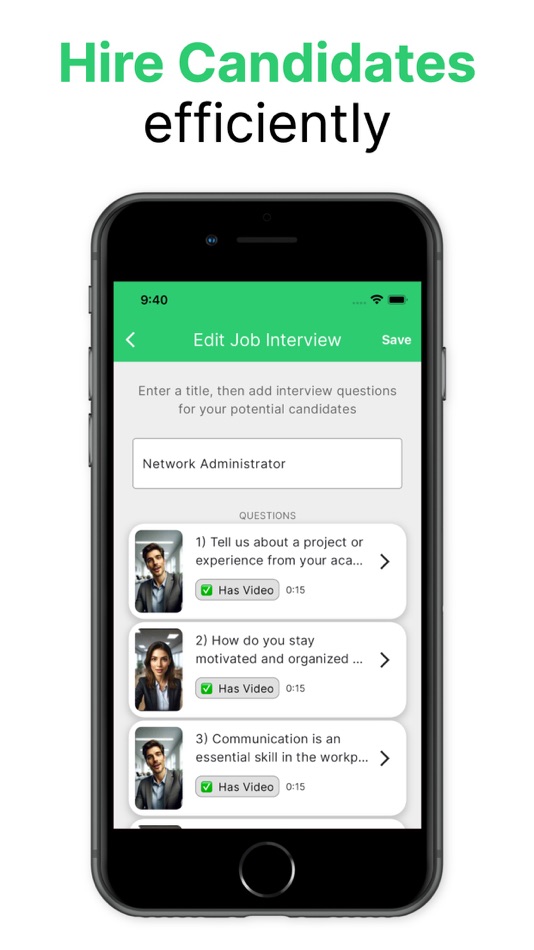 #3. Selfie Interview (iOS) Podle: Arbor Apps LLC