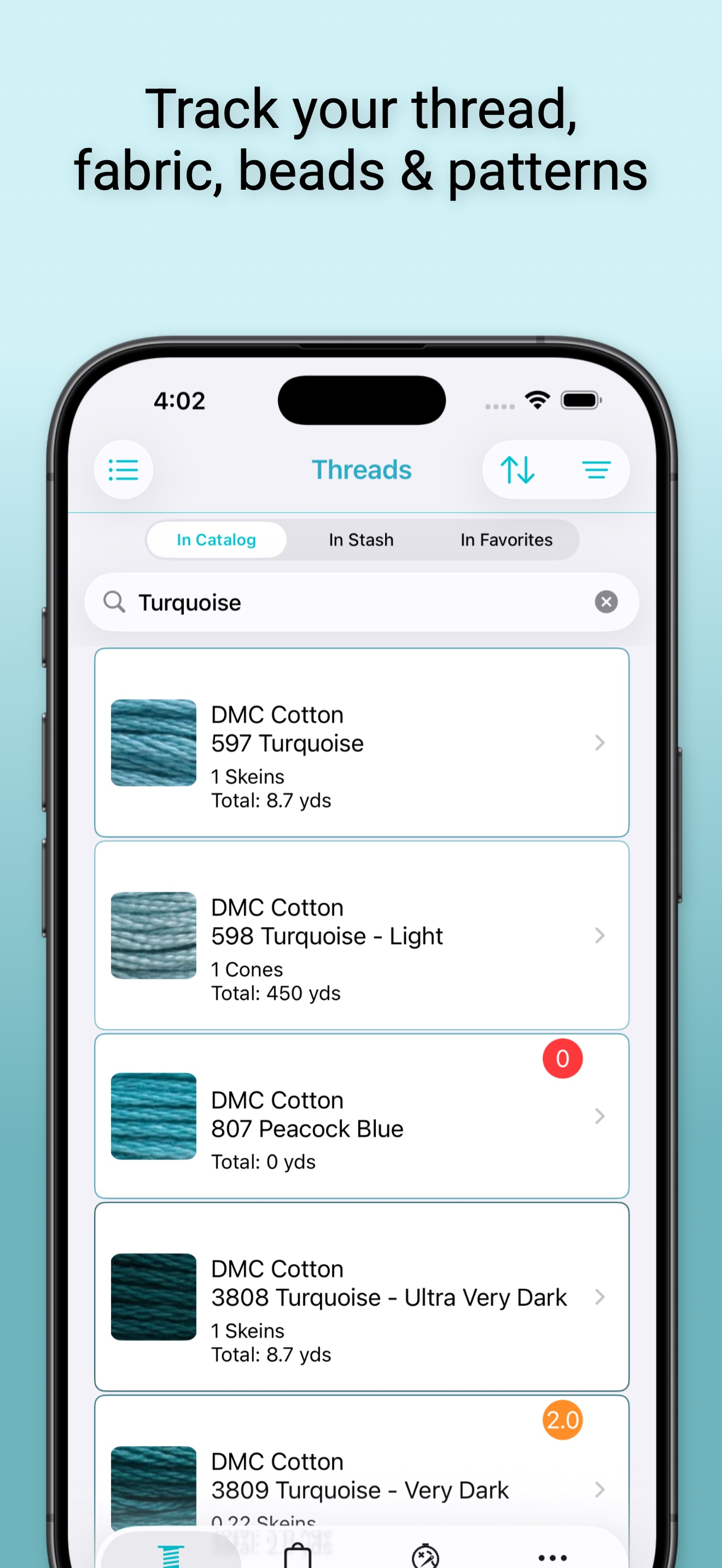 Threadalog: Embroidery, Sewing