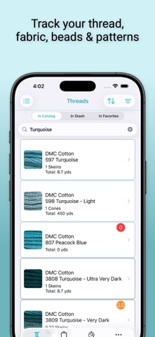Threadalog: Embroidery, Sewing Screenshot 1 of 9