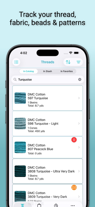 Threadalog: Embroidery, Sewing Screenshot 1 of 9