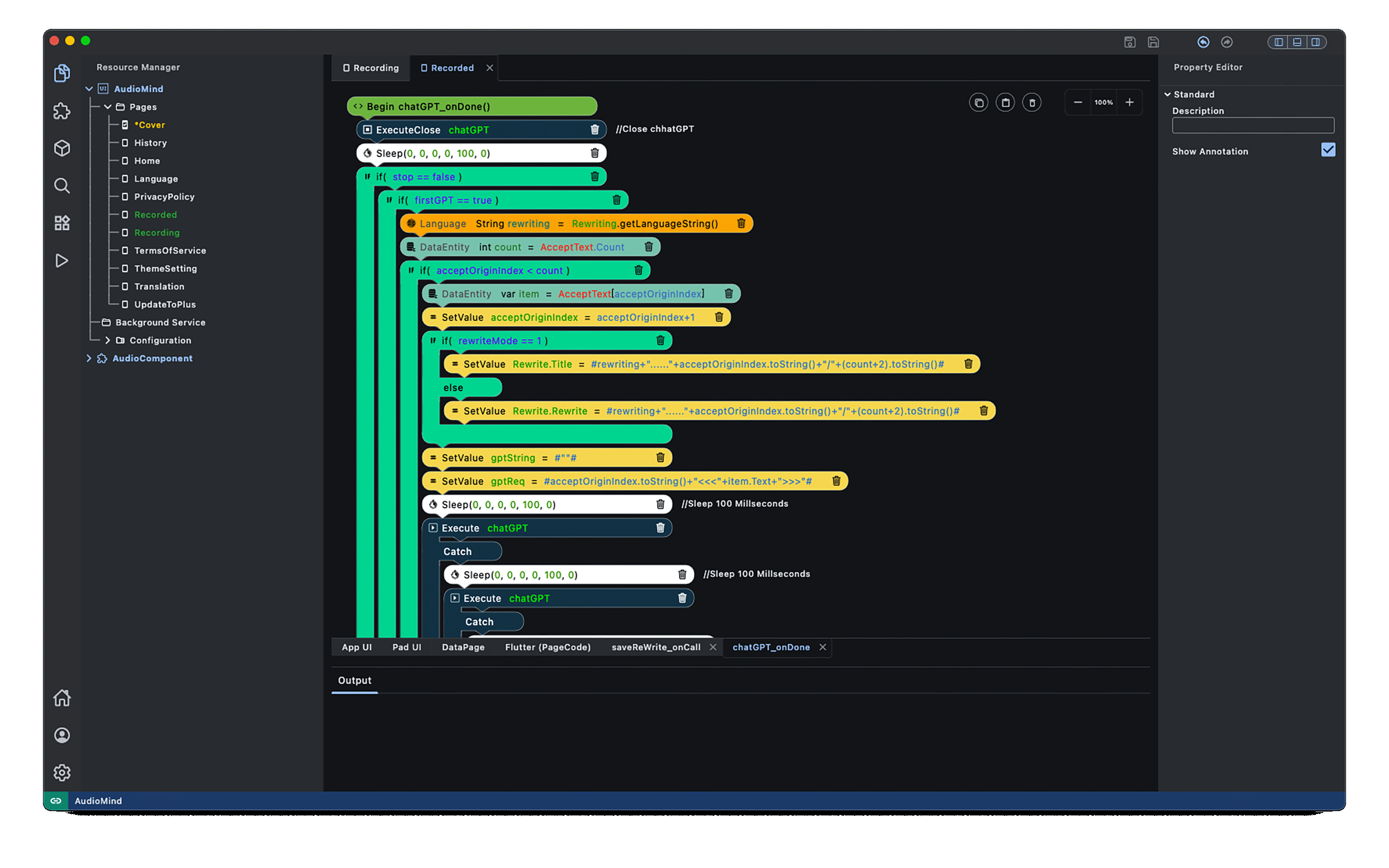 Flutter Builder