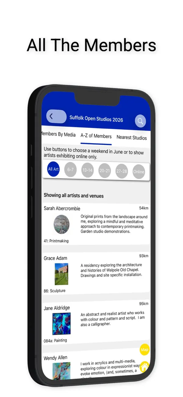 Screenshot #2 pour Suffolk Open Studios 2026