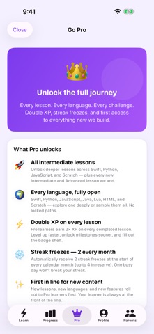 KidSpark Code Academy iPhone screenshot