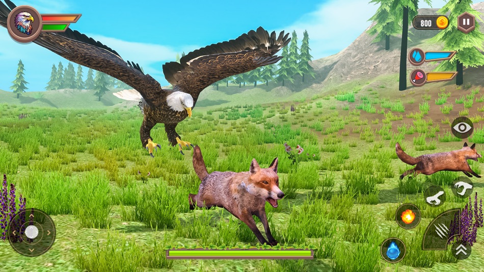 #3. Real Eagle Simulator Bird Game (iOS) Bởi: Imran Sohail