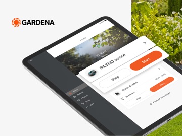 GARDENA smart system iPad screenshot 1