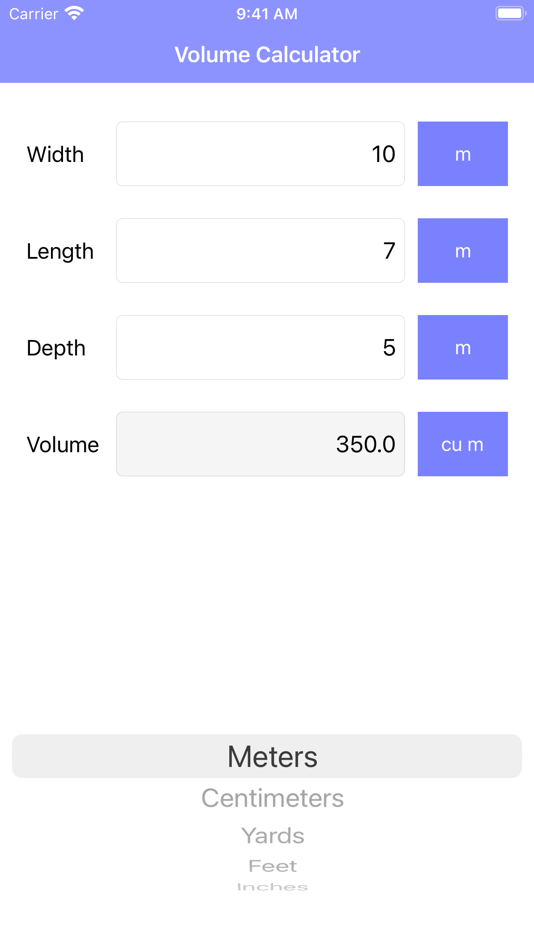 #2. Volume Calculator Pro (iOS) 由: Anna Filobok
