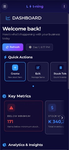Lyt-ning Core screenshot