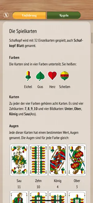 Schafkopf Coach screenshot 2