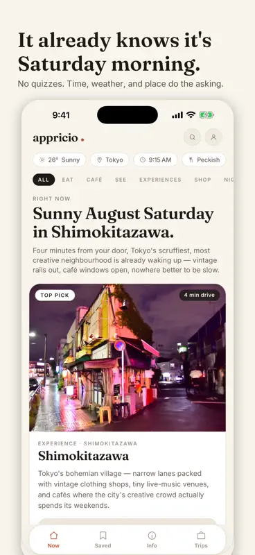 Appricio: Be a local, anywhere screenshot 7 of 8