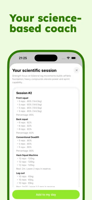 UrSelf: Gym Workout Tracker screenshot 2