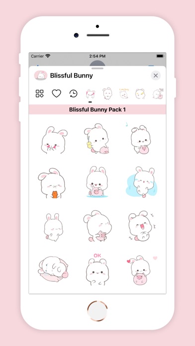 Screenshot 1 of Blissful Bunny App