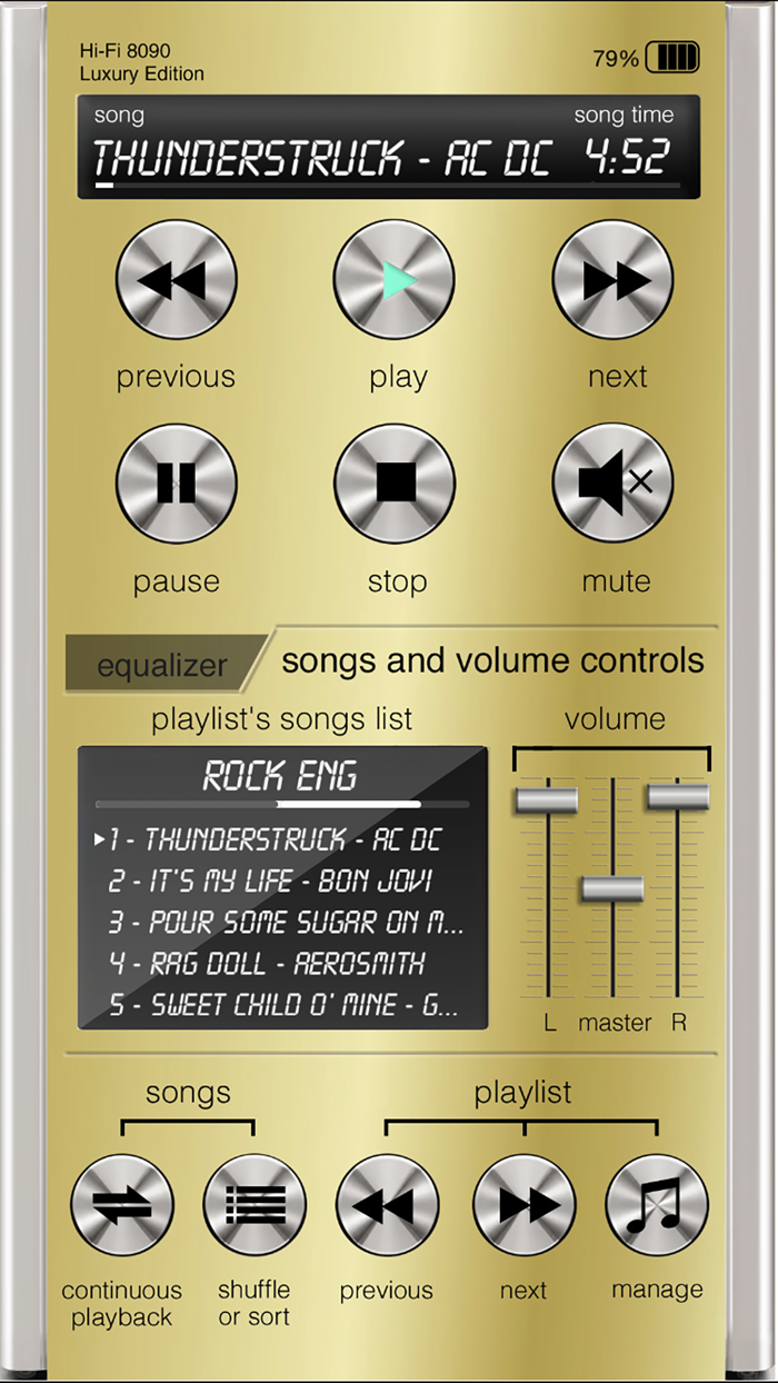 Hi-Fi 8090 Luxury Edition