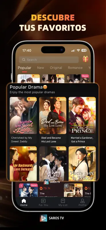 Saros TV - Dramas Premium screenshot 7 of 8