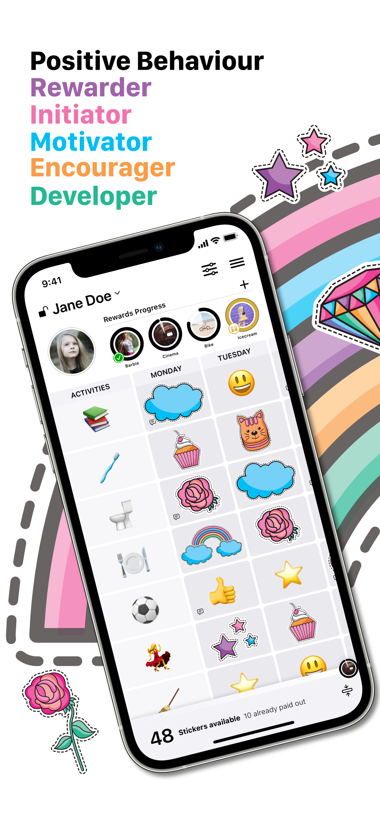 Reward Chart & Goals Tracker