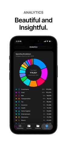 Spendrift screenshot
