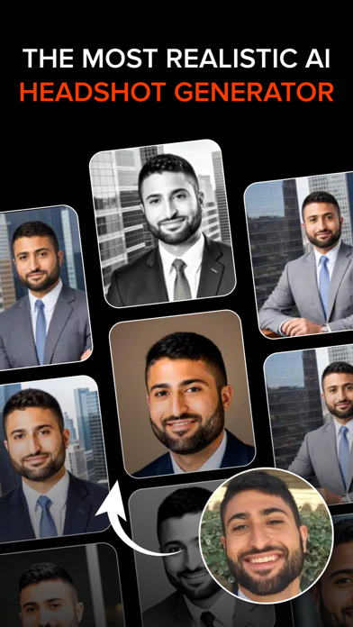 AI Professional Headshots Screenshot