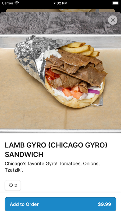 Yeero Revolution iPhone screenshot 3 - Food & Drink app