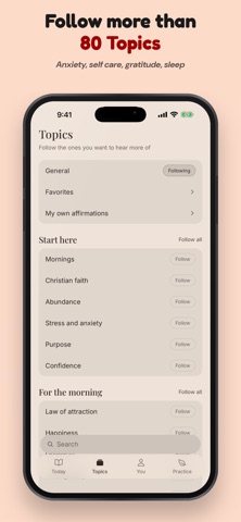 Daily Affirmations: Positive Screenshot 5 of 6