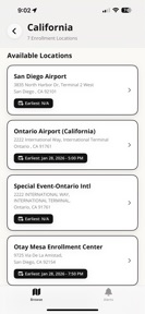 GlobalEntry Appointment Finder screenshot