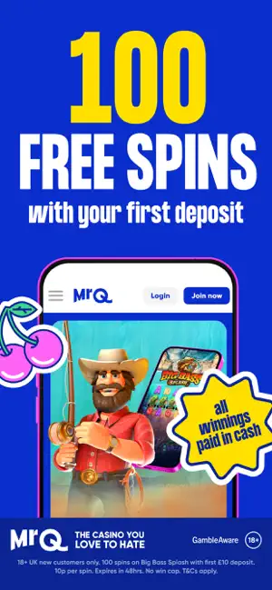 MrQ Casino: Real Money Games iPhone screenshot 1