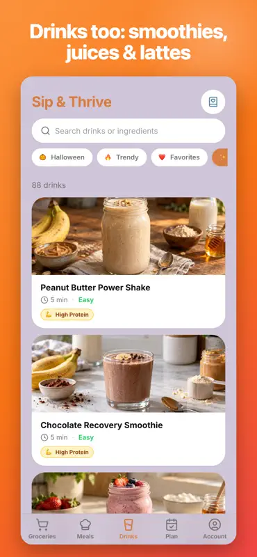 Yummy: Grocery List & Recipes screenshot 8 of 10