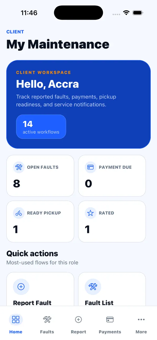 Screenshot #1 pour SolarTaxi Maintenance