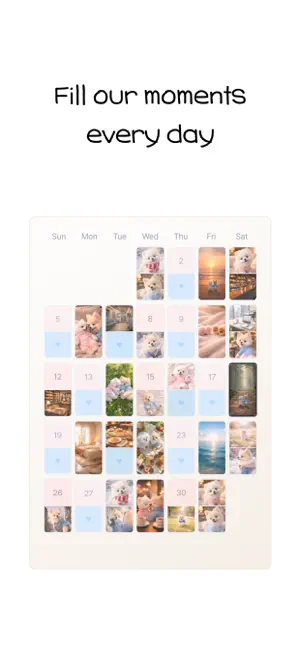 Couple Photo Calendar screenshot 1