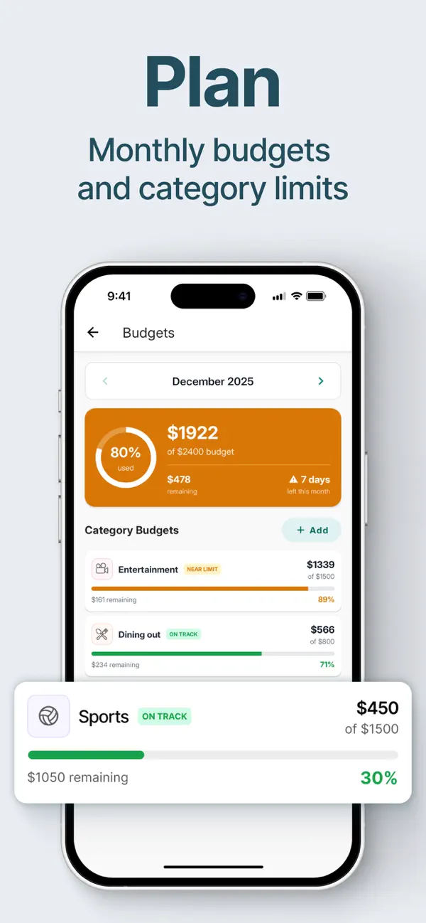 #6. Splitify - Expense Tracker (iOS) โดย: Ananth Baskar