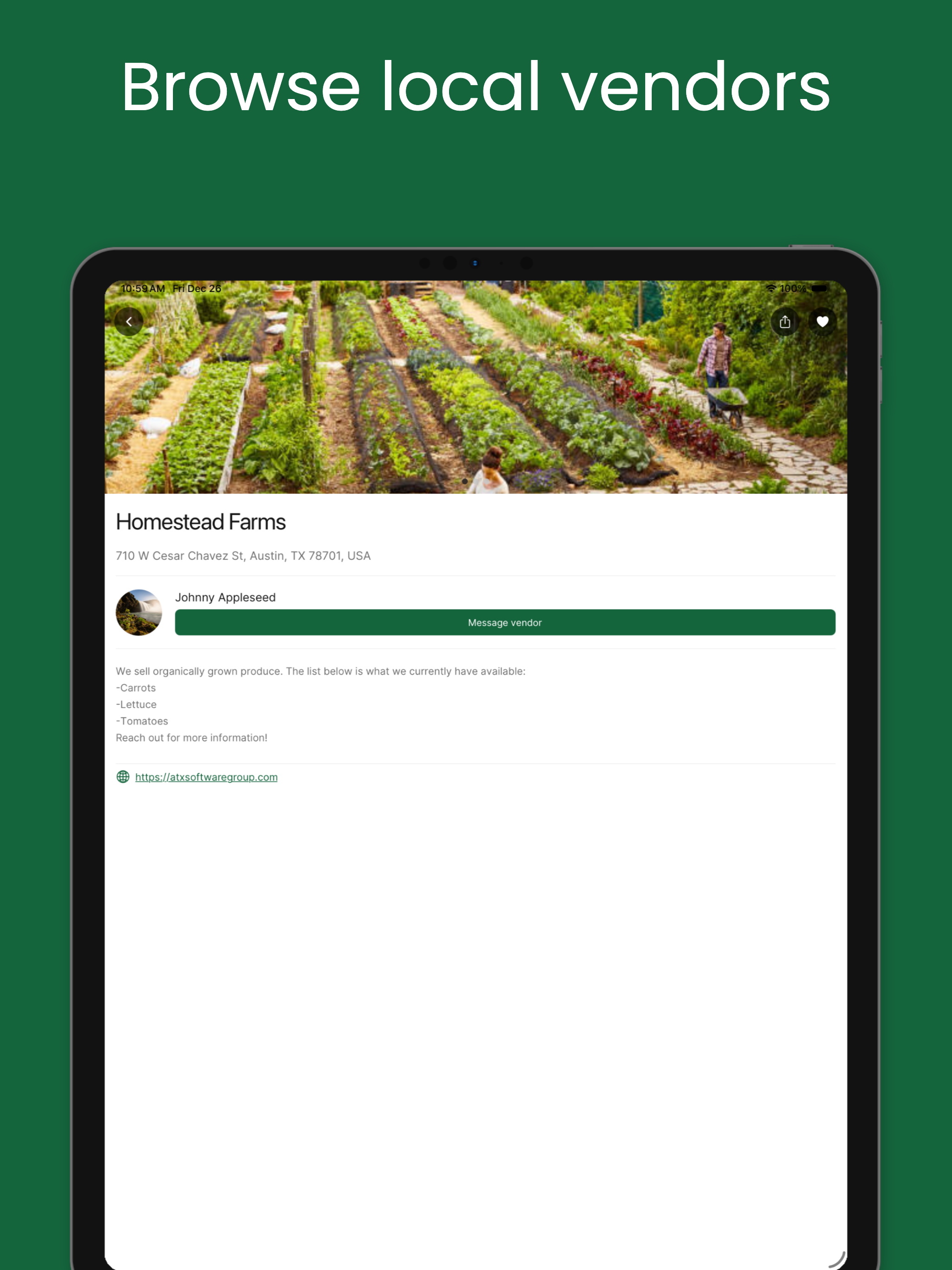 Stead: The Neighborhood Market