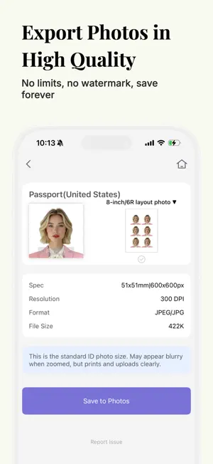 Passport Photo Maker - Pix ID screenshot 4