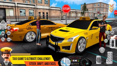 Taxi Simulator 2023: Taxi Game Screenshot