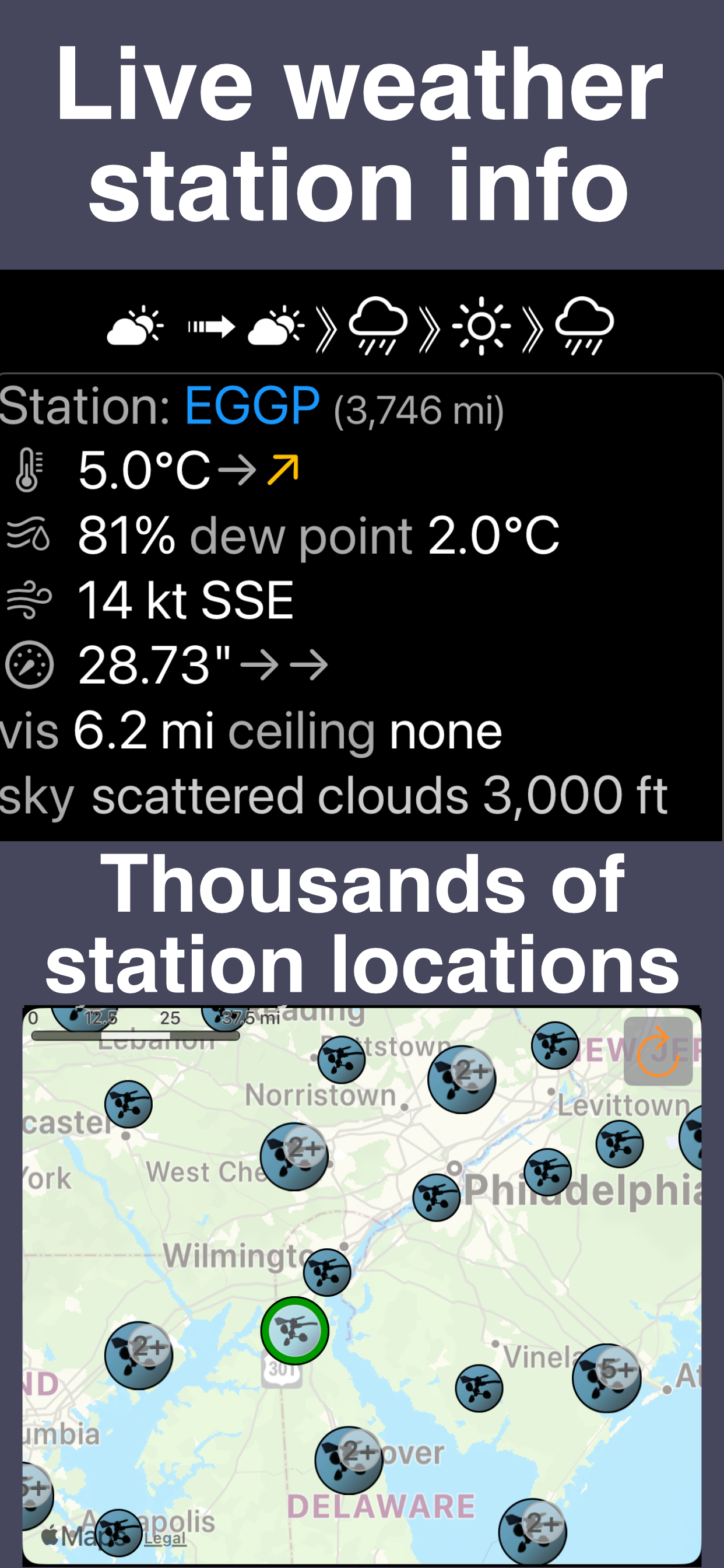 ICAO Weather Station Monitor