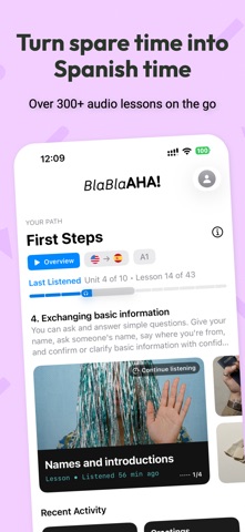 BlaBlaAHA! Learn Spanish screenshot