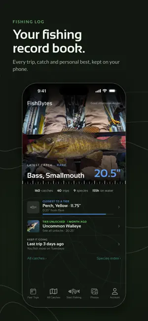 FishBytes - Your Fishing Log screenshot 1