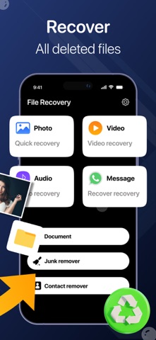 Photo Recovery - File Recovery iPhone screenshot