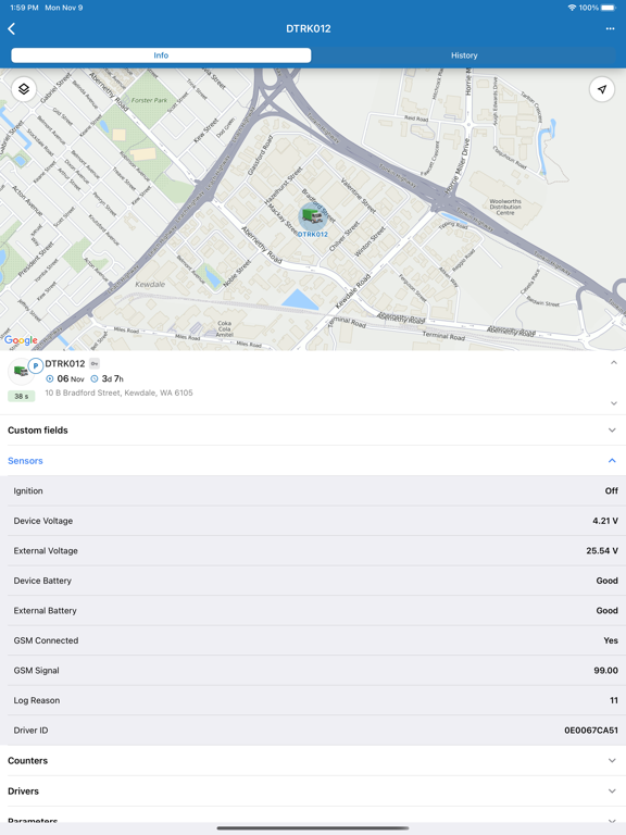 Screenshot #5 pour Trackd Mobile