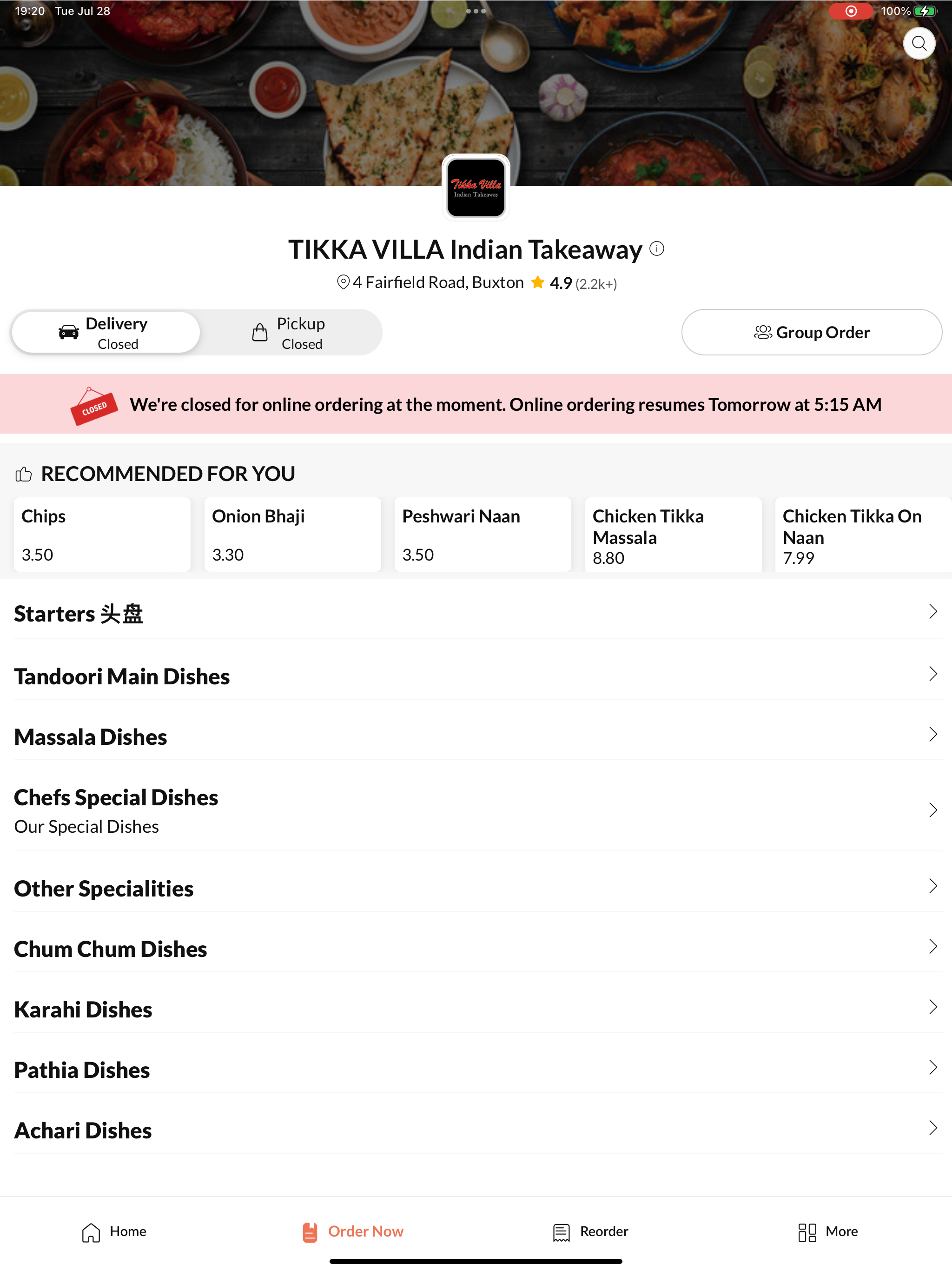 TIKKA VILLA Indian Takeaway screenshot 6