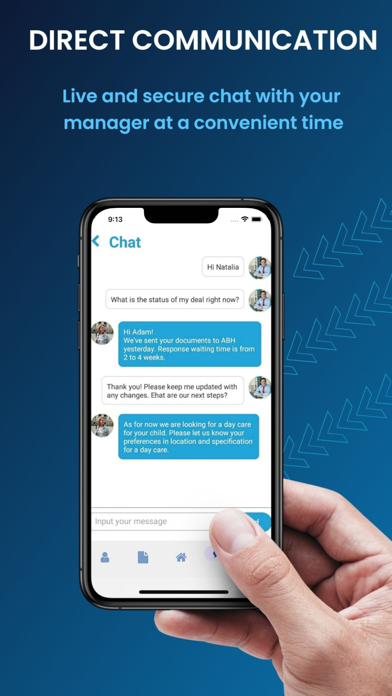 Blue Card Agency Screenshot