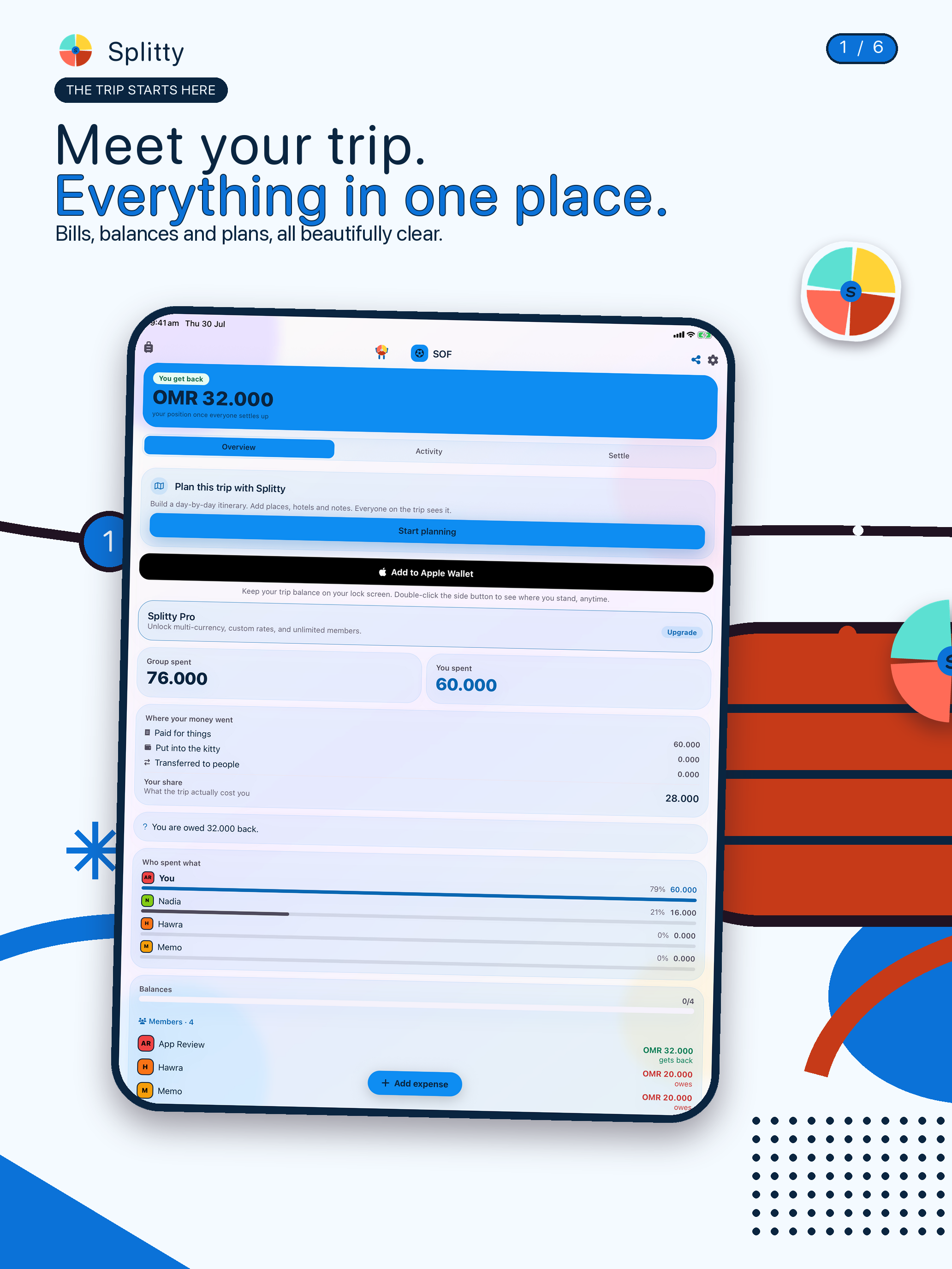 Splitty: Split Bills & Trips screenshot 7