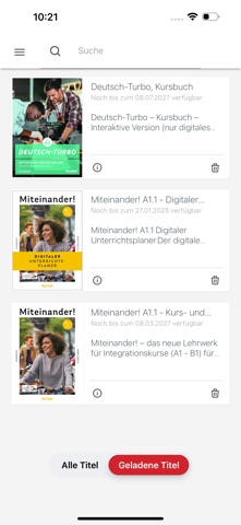 Hueber interaktiv screenshot