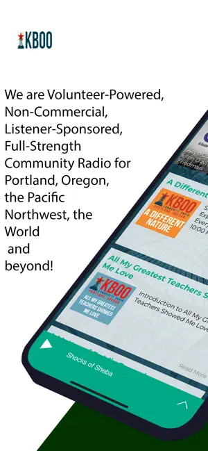 KBOO Community Radio App screenshot 1