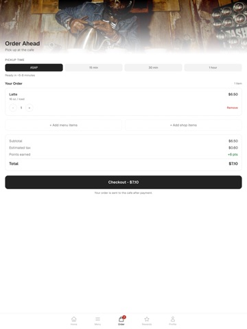 Blip Roasters iPad screenshot