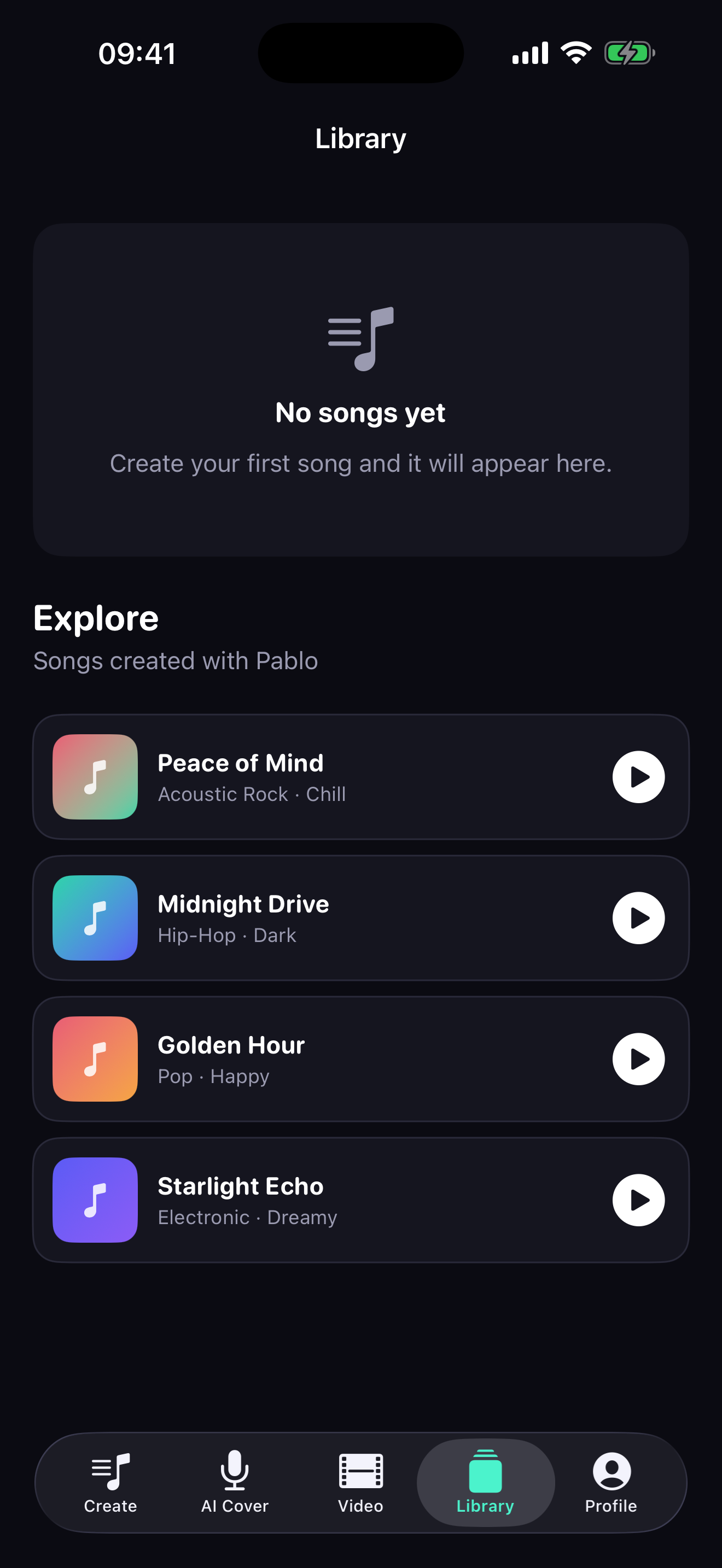 Pablo: AI Song & Music Maker screenshot 5