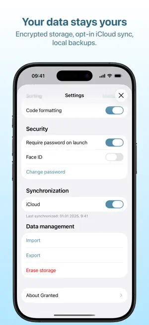 Granted: 2FA Authenticator screenshot 4