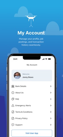 SkyyTask - Request a drone Screenshot 2 of 5