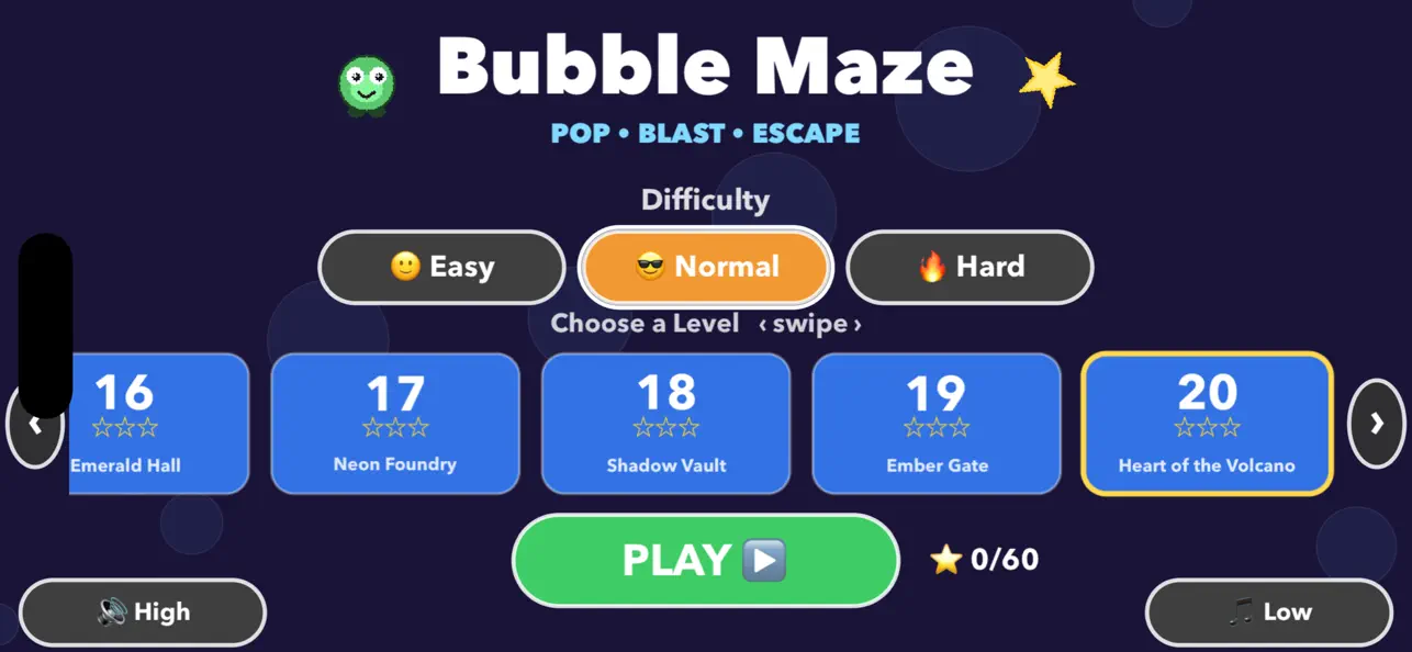Screenshot #1 pour Bubble Maze