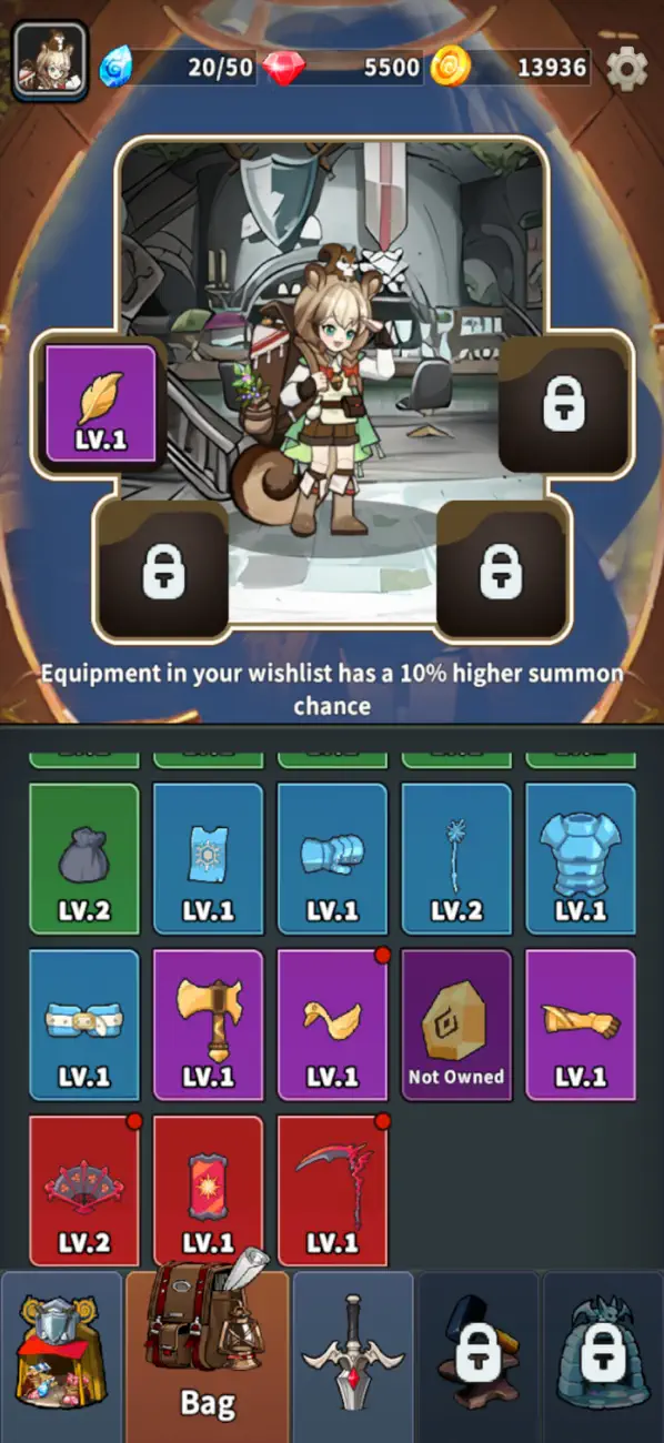 Backpack Rush: Merge Defense Hack screenshot 2 - iOS game interface